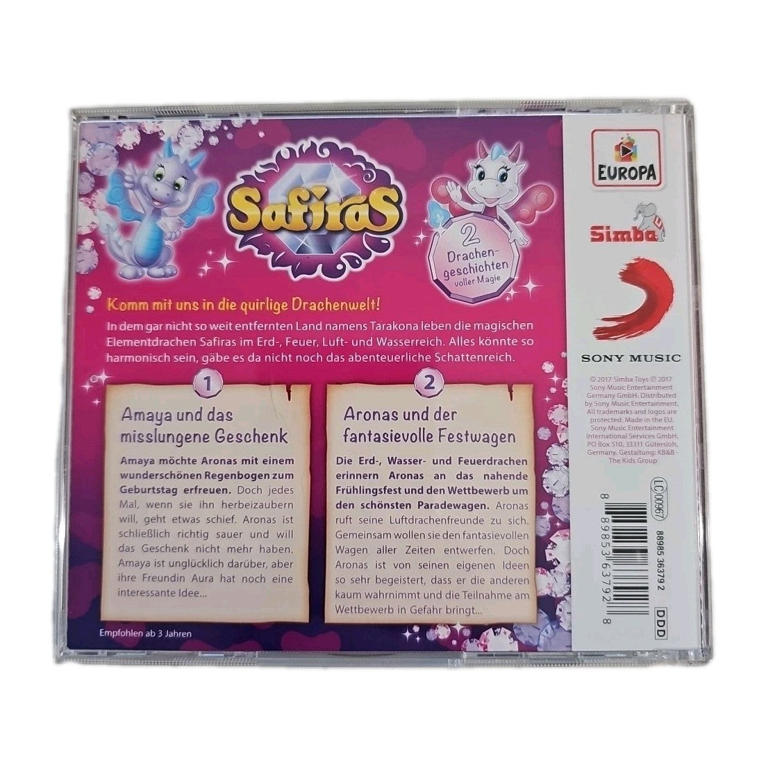 EB3209 Safiras, Folge 3, CD, Hörspiel 1