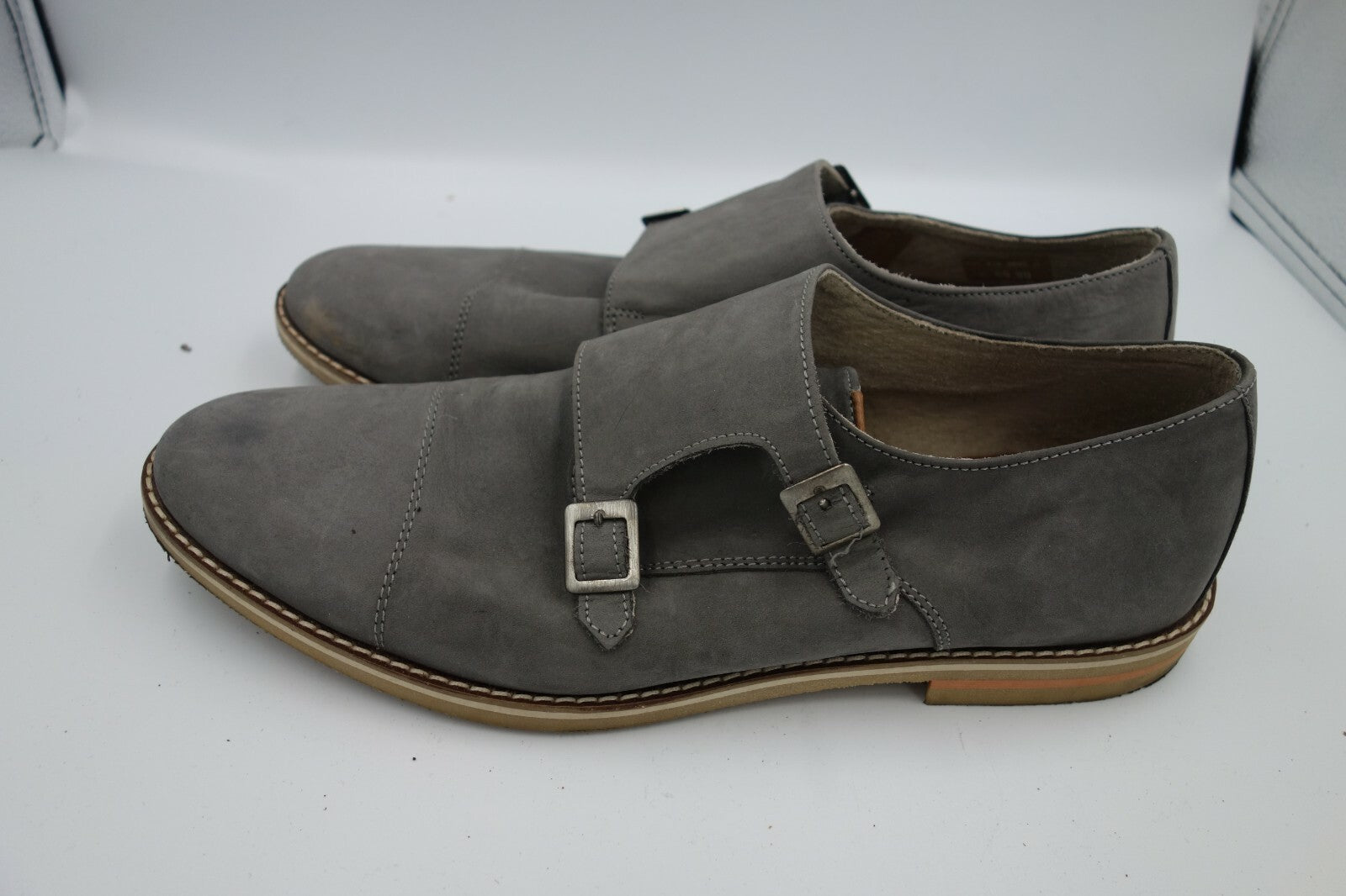 ES0068 Herren Halbschuhe von Bata, 44, grau1