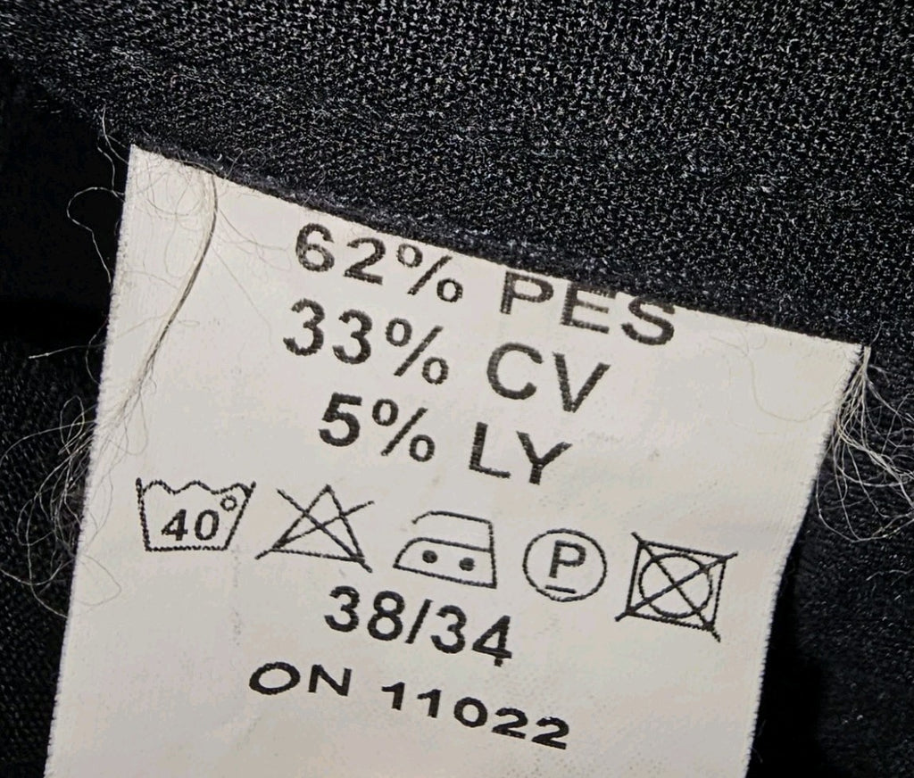 EK8527 Damen Jeans von Roberto Bari, schwarz, Gr.38/345