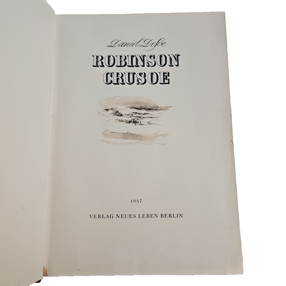 EB2917 Daniel Defoe Robinson Crusoe 19571