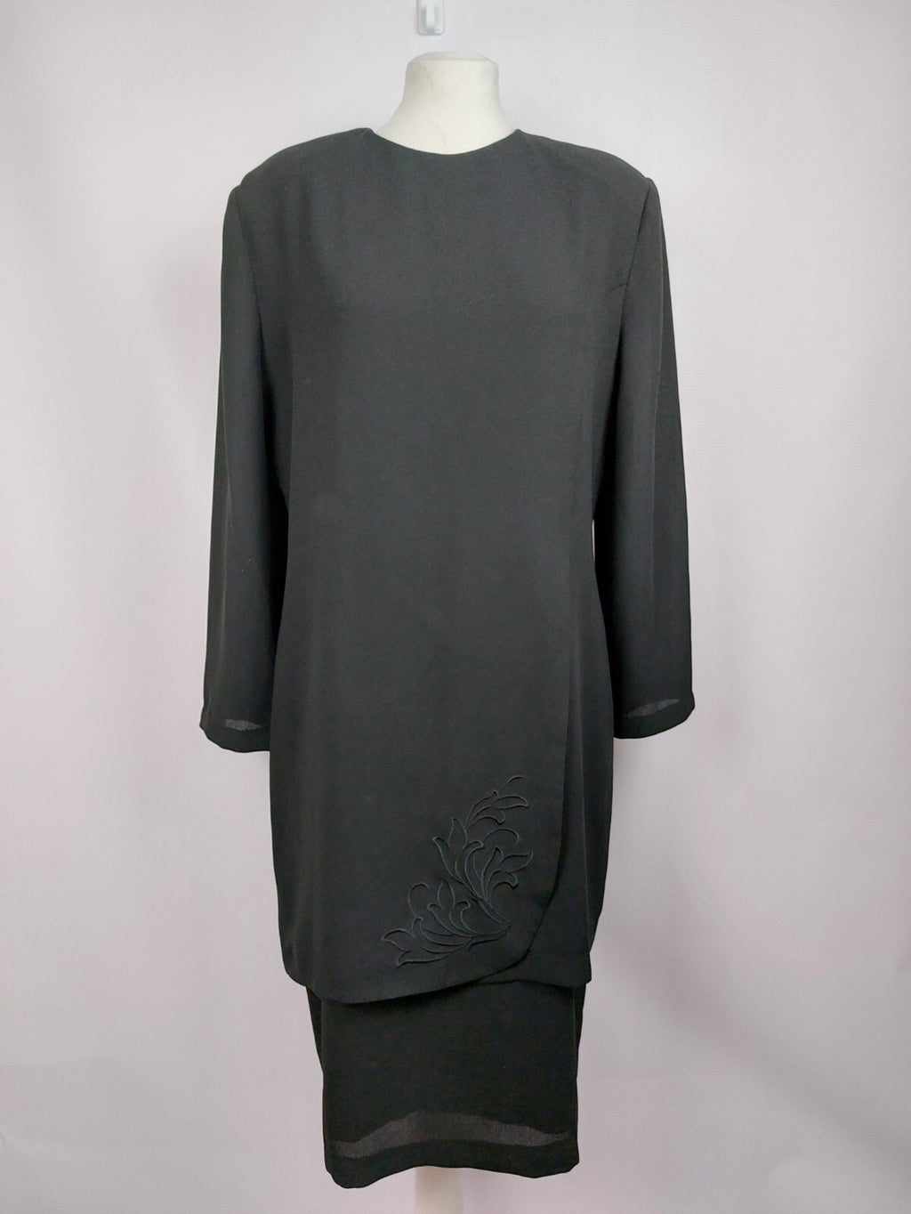 EK4744 Damen Kleid von Styled by YORN, schwarz, Gr.420