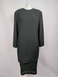 EK4744 Damen Kleid von Styled by YORN, schwarz, Gr.420