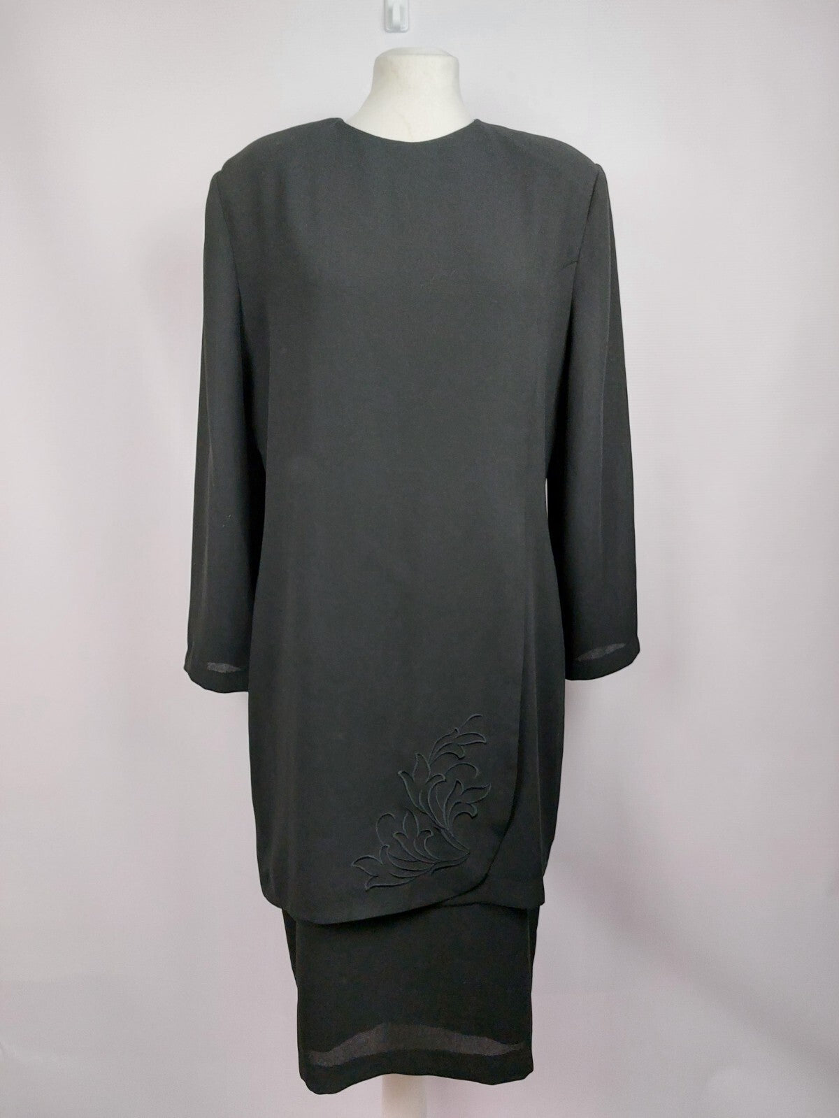 EK4744 Damen Kleid von Styled by YORN, schwarz, Gr.420