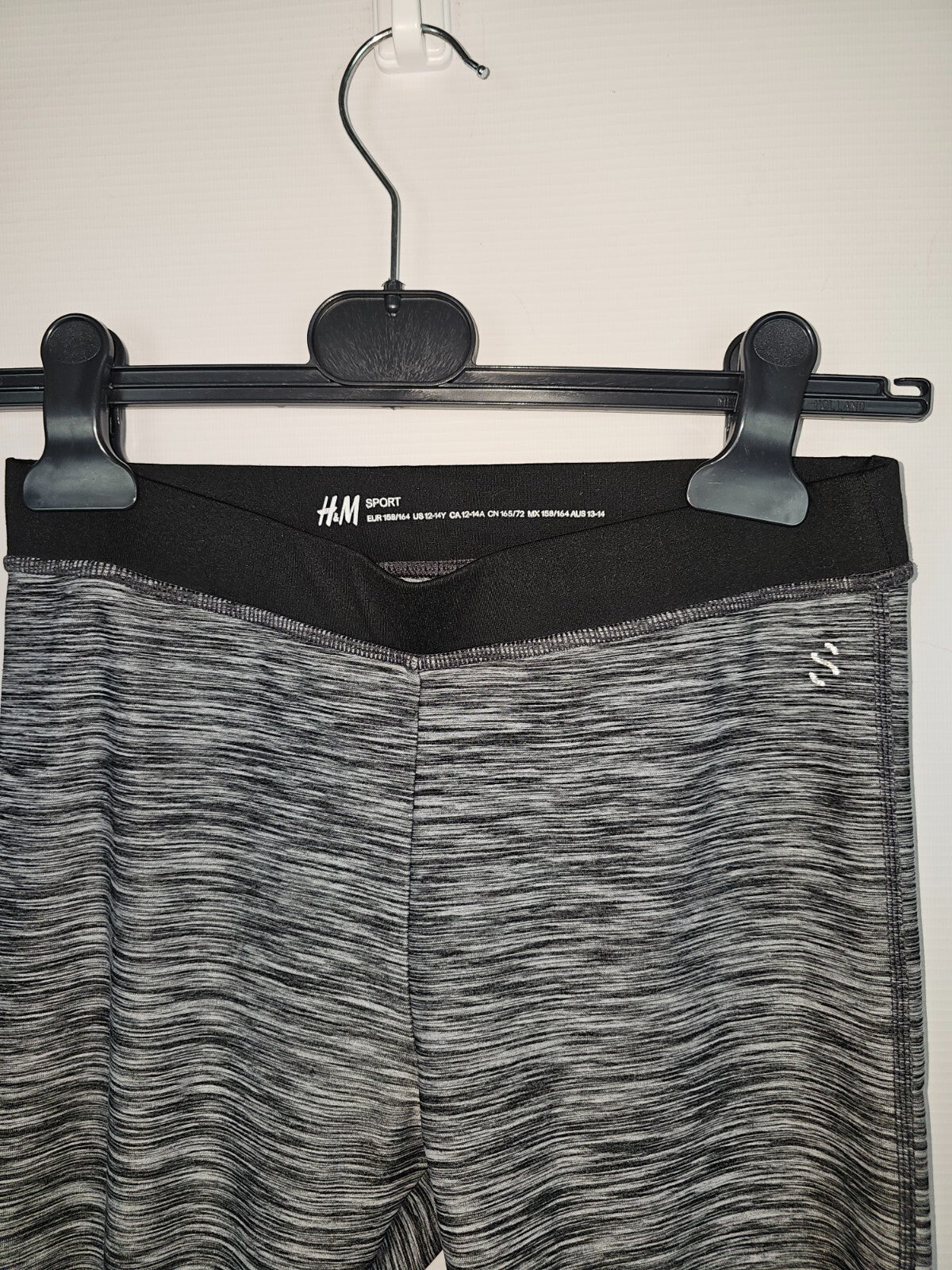 EK6389 Mädchen Leggins von H&M, Grau, Gr.:158/1641