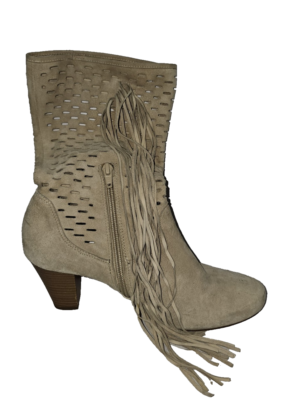 ES729 Damen Stiefel von Marc art of walking Beige, Gr. 6½ Ca. 400