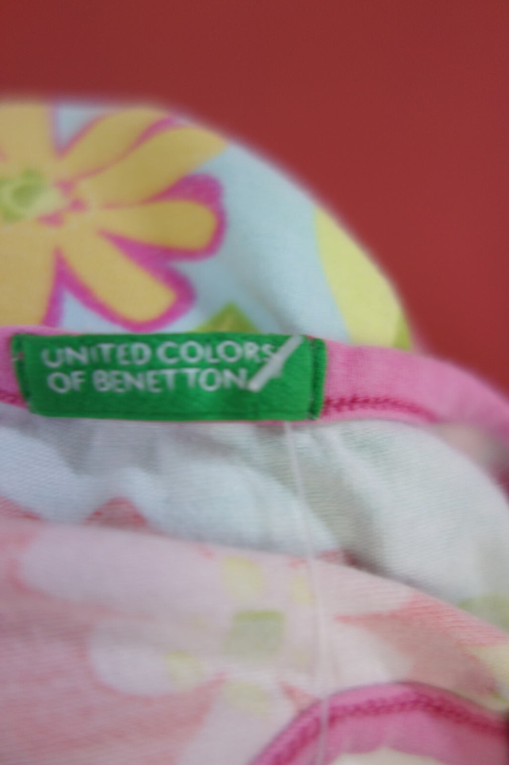 EK3904 Mädchen Kleid von UnitedColorsOf Benetton, pink, Gr. 110/1164