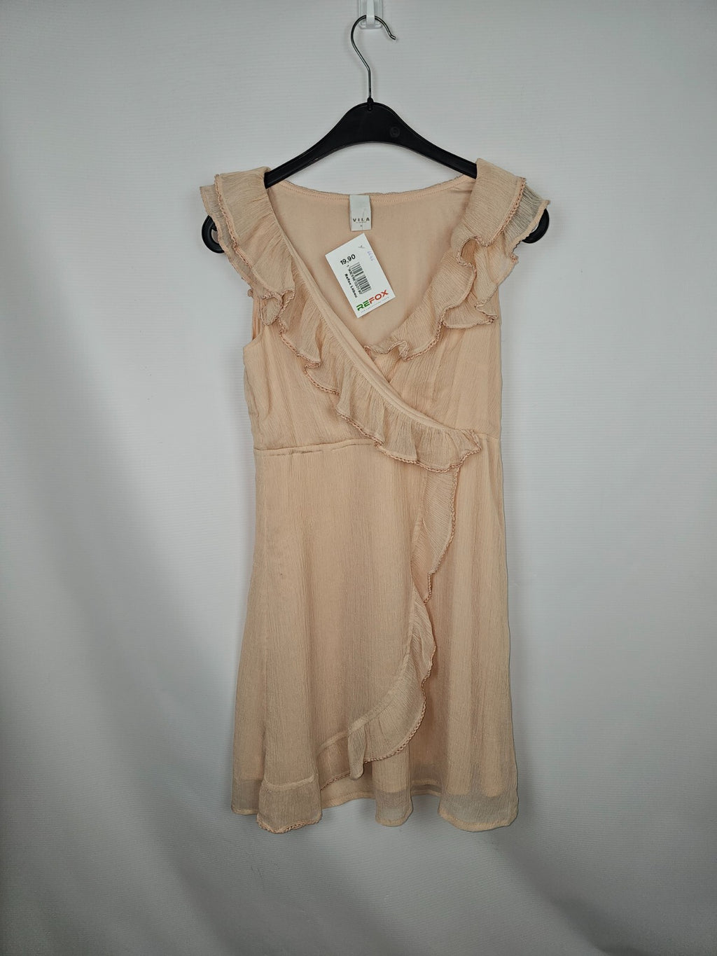 EK6446 Damen Kleid von Vila, beige, Gr.S0
