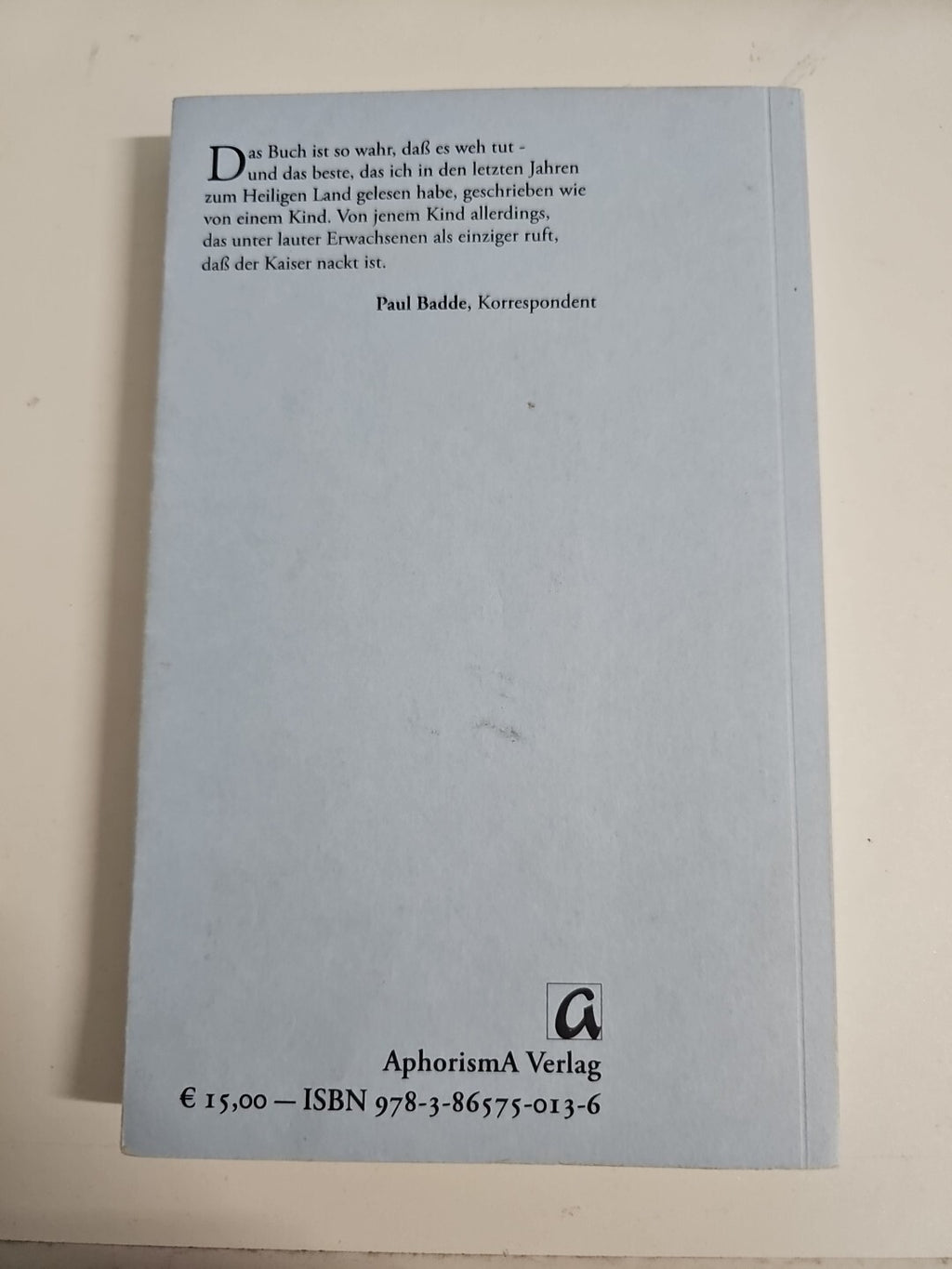 EB1725 Unter Der Oberfläche- Erlebtes aus Israel und Palästina2