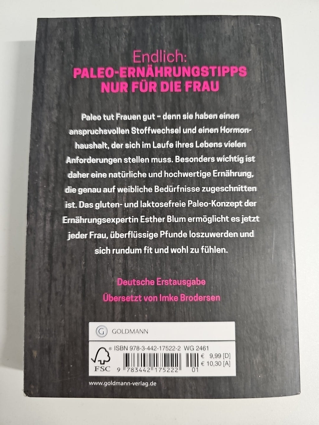 EB736 Esther Blum-Paleo-Power für Frauen - Gesund,schnell und dauerhaft abnehmen1
