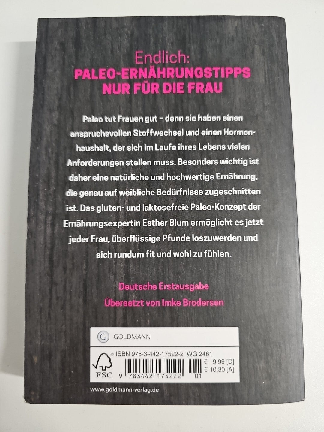 EB736 Esther Blum-Paleo-Power für Frauen - Gesund,schnell und dauerhaft abnehmen1