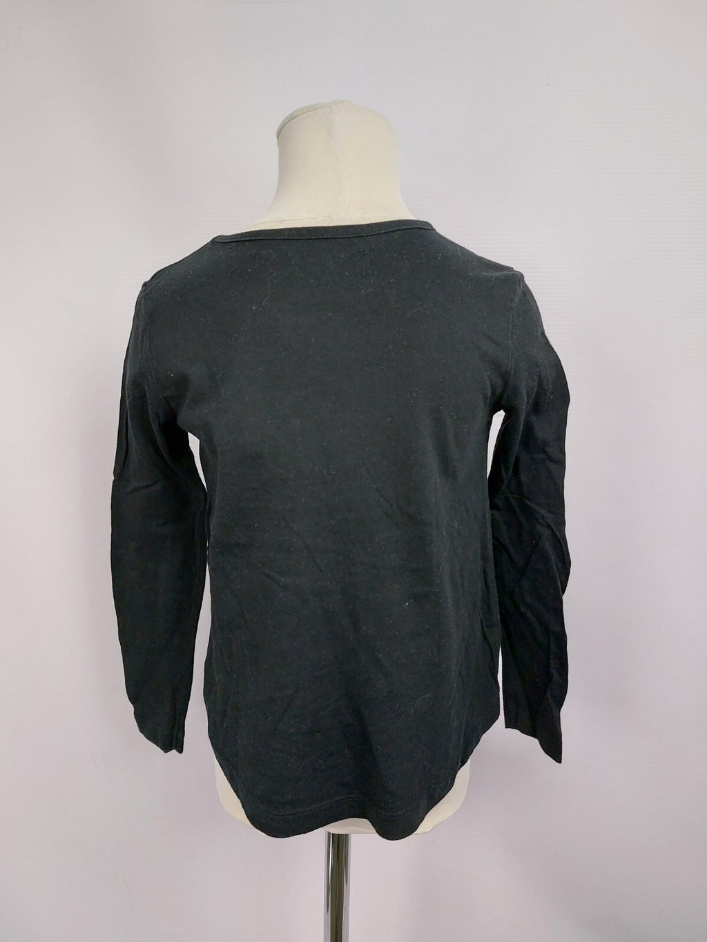 EK4401 Mädchen Langarmshirt von Desigual, schwarz, Gr. 110/1163