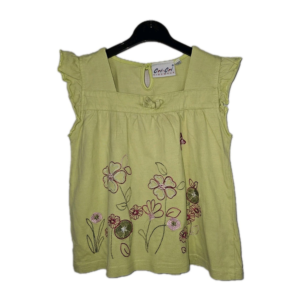 EK11258 Kinder T-Shirt von Cri-Cri, Grün, Gr. 1220