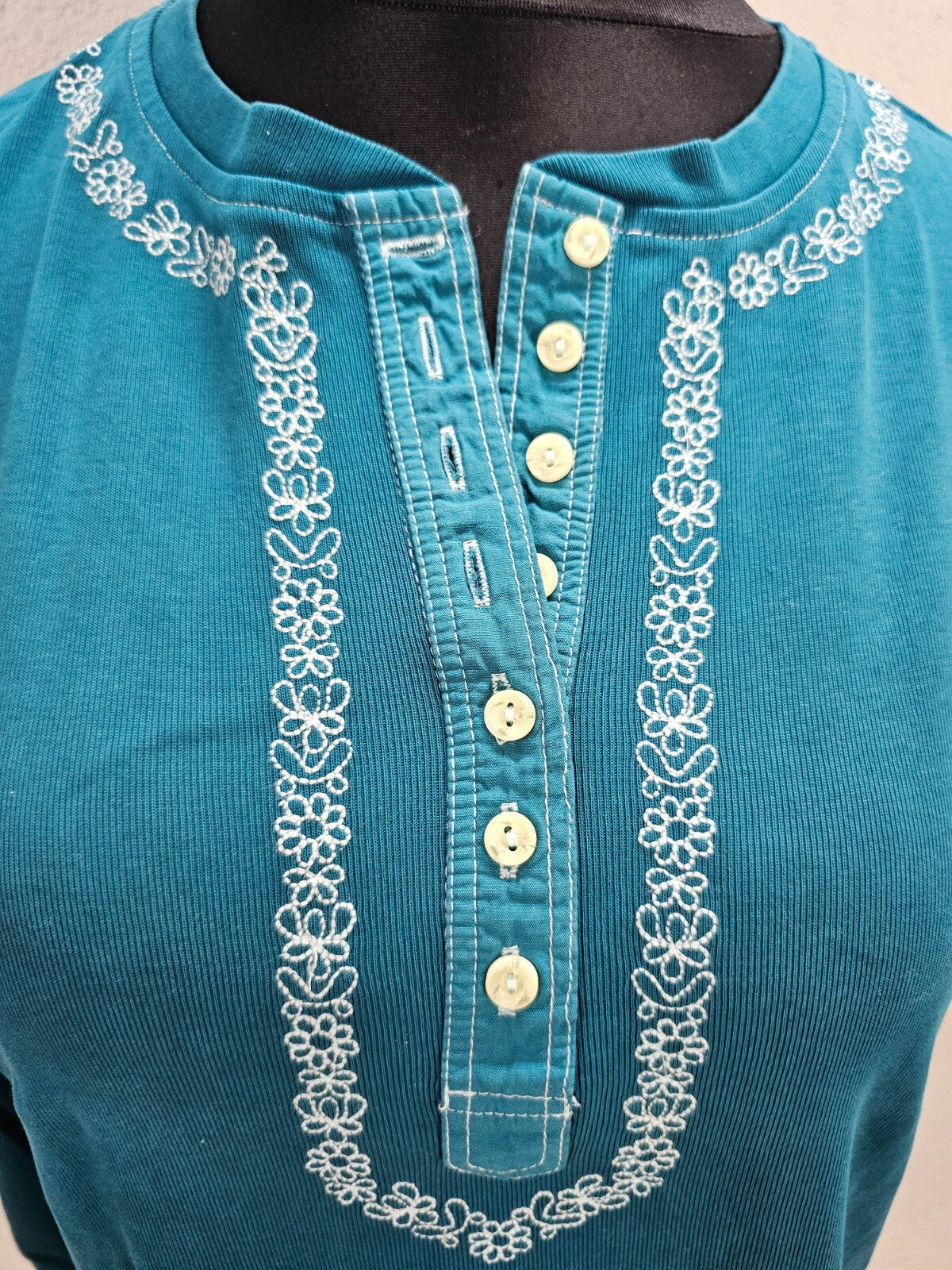 EK6076 Damen Pullover von Eddie bauer, teal, Gr. XL1