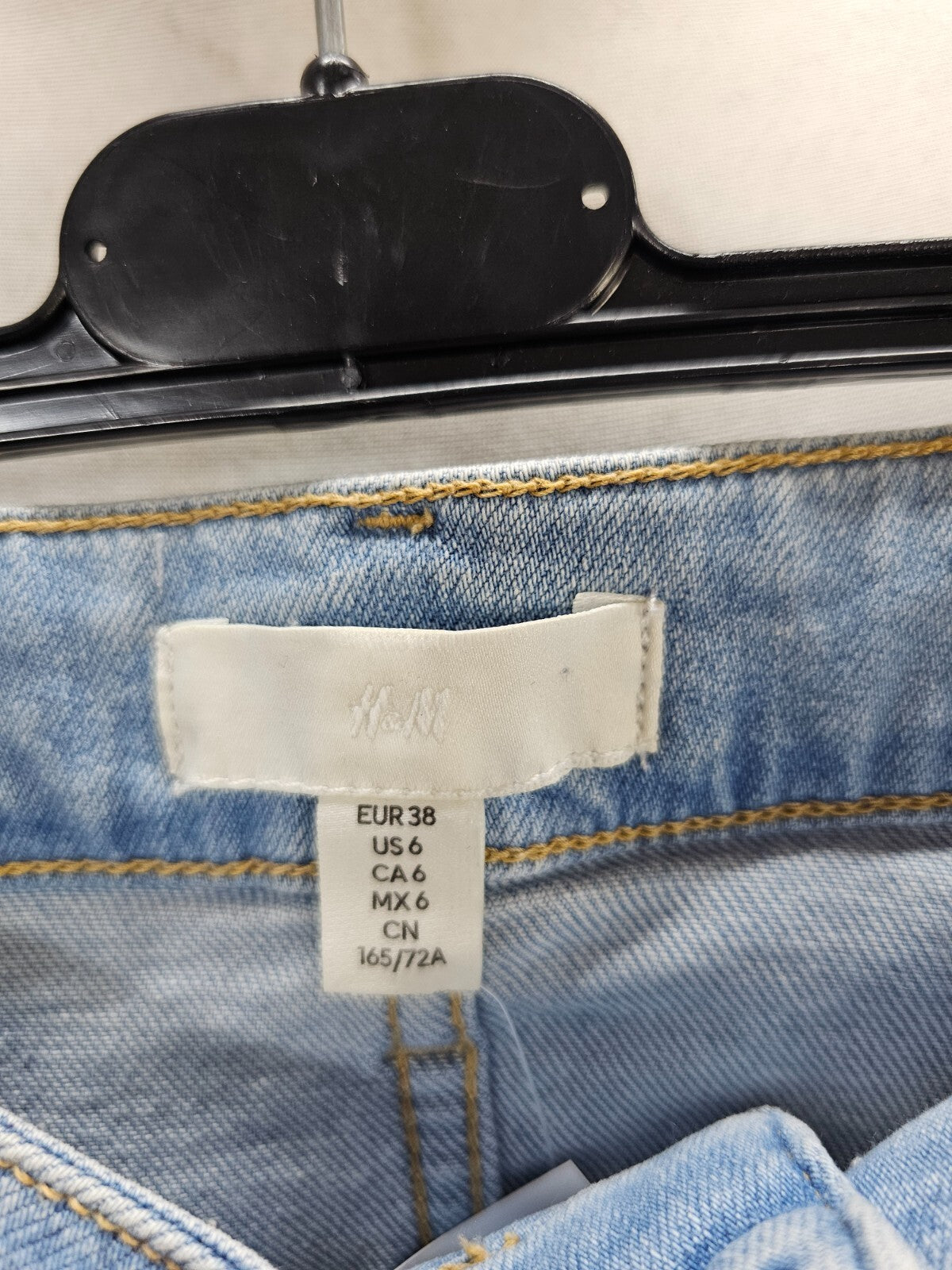EK6203 Damen Shorts von H&M, blau, Gr. 384