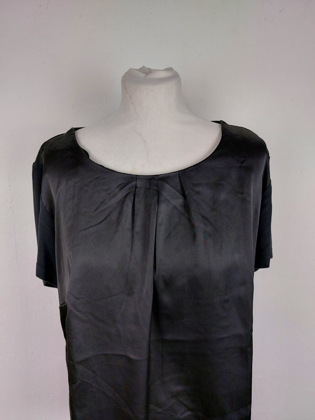 EK1289 Damen T-Shirt von Tchibo, schwarz, Gr. 40/421