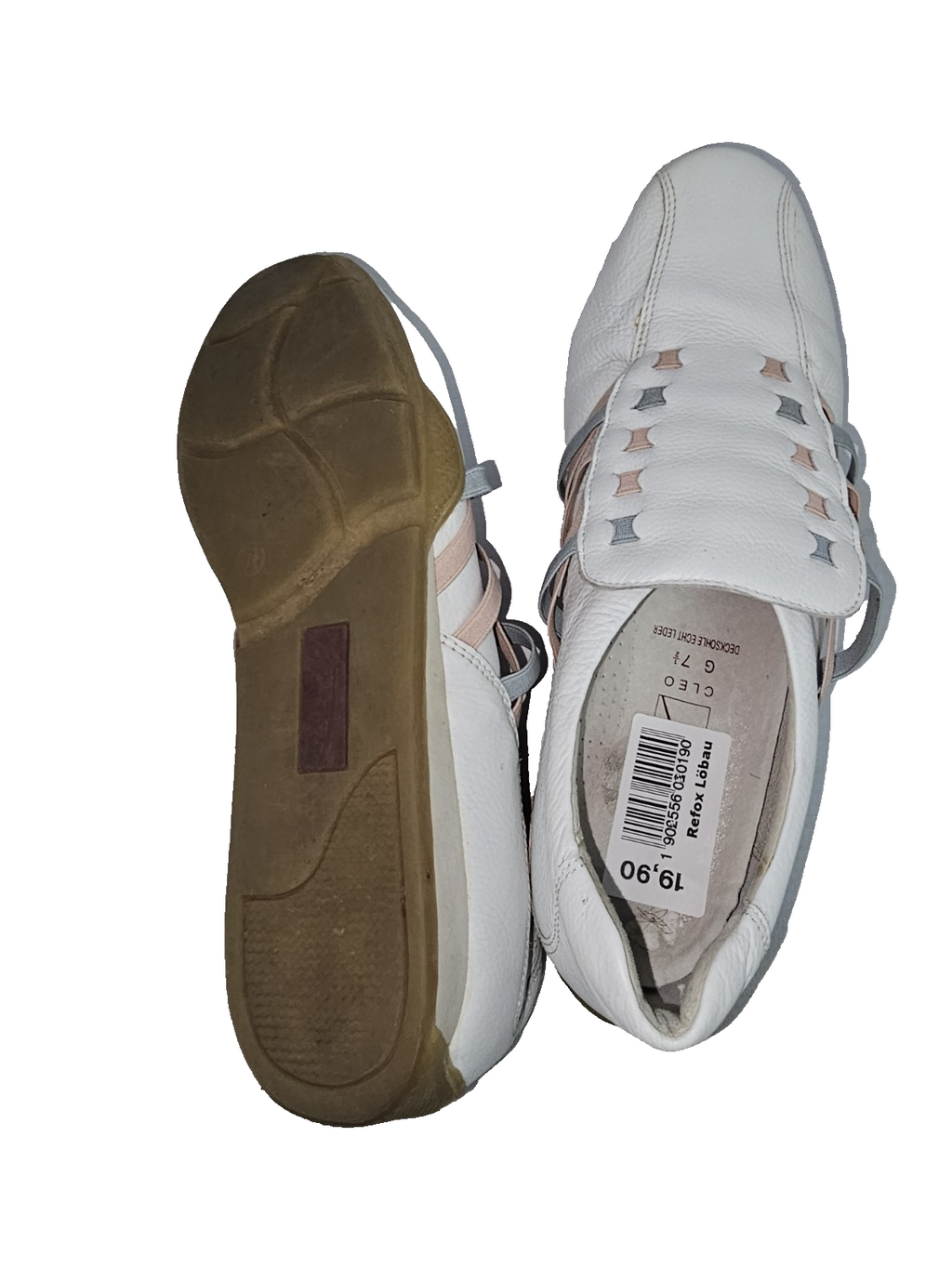 ES764 Damen Slipper von Medicus, Weiß, Gr.39½5