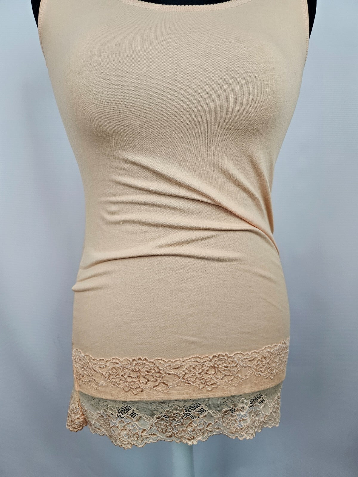 EK5395 Damen langes Tank Top von Liberty, peach, Gr. M2