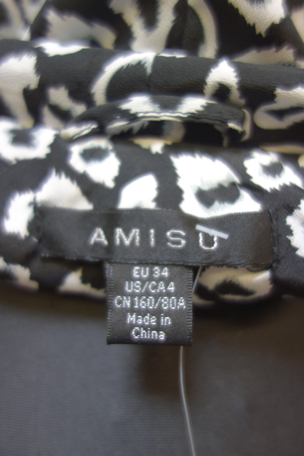 EK2043 Damen Blazer von Amisu, schwarz/weiß, gr. 345