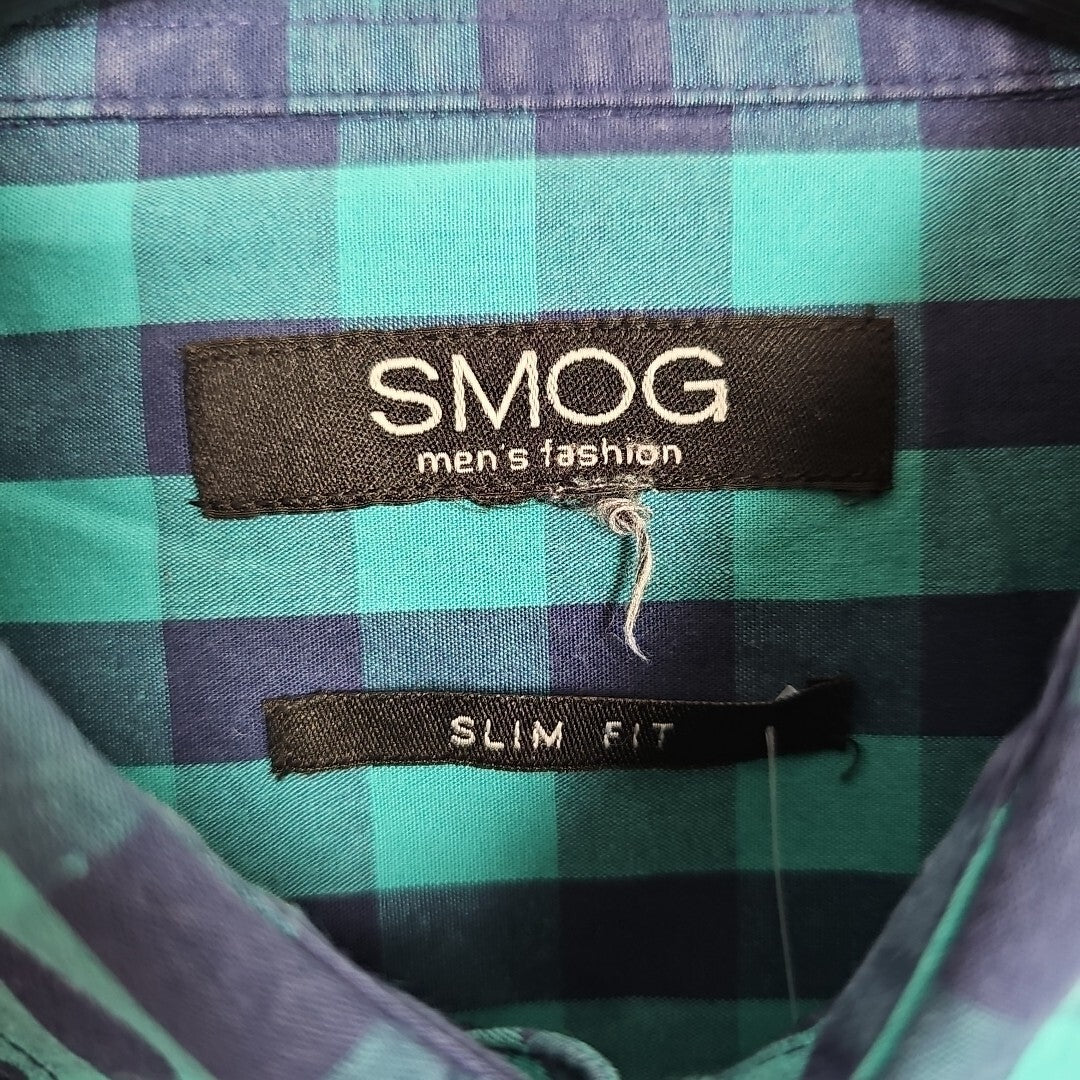 EK3133 Herren Hemd von Smog, blau, Gr.L2