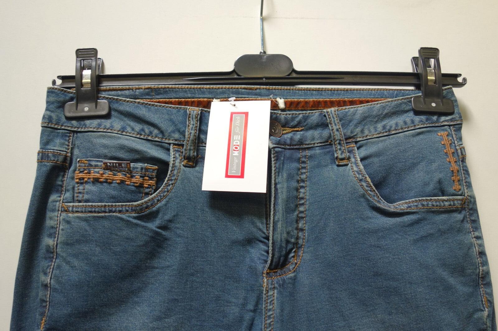 EK0960 Damen Jeans von Nile, blau, Gr. S1