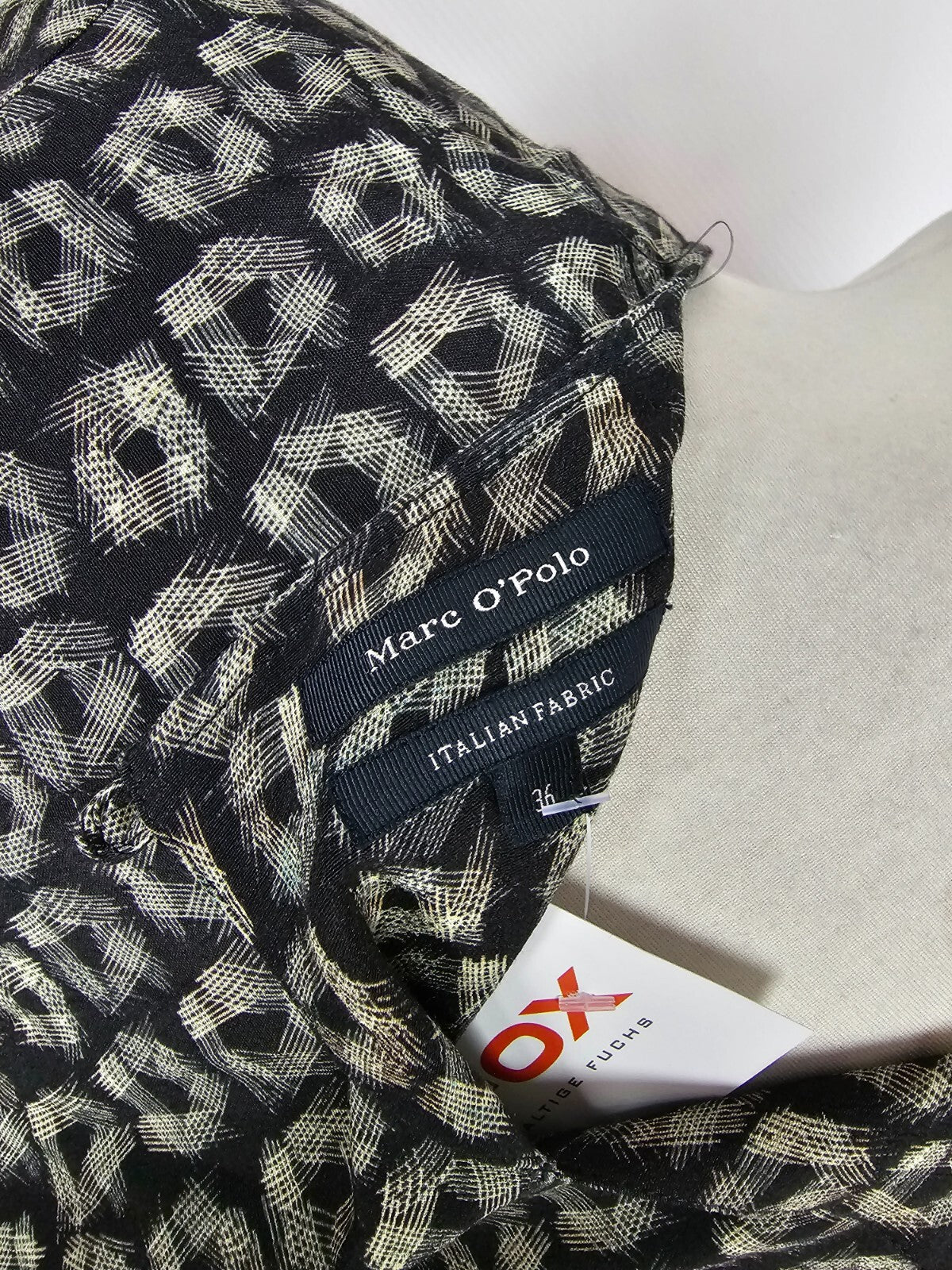 EK5342 Damen Kleid von Marc O`Polo, schwarz/beige, Gr. 366