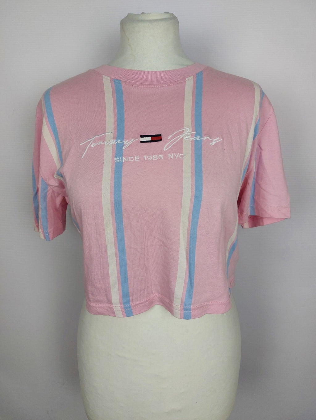 EK2688 Damen T-Shirt von Tommy Jeans, rosa, Gr. S0