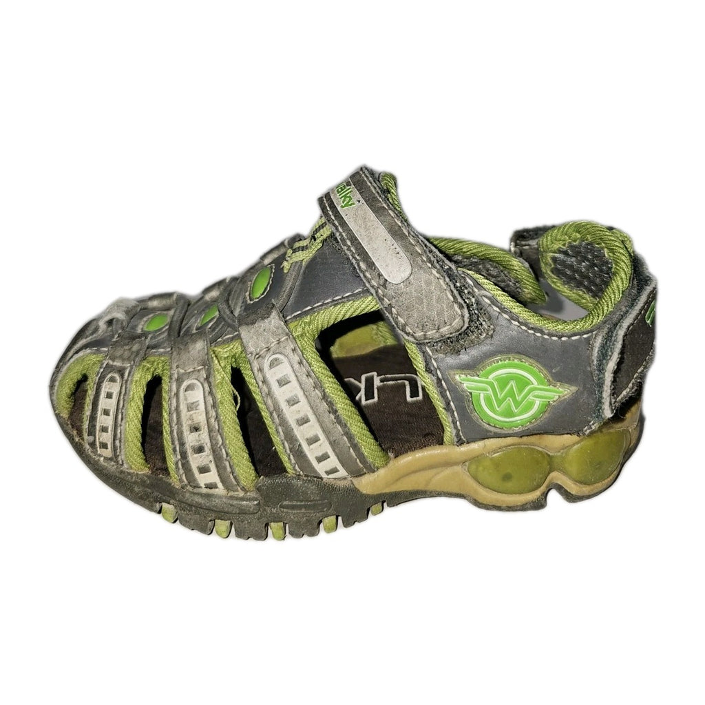 ES912 Jungen Schuhe von Walky, grün-grau, Gr.256