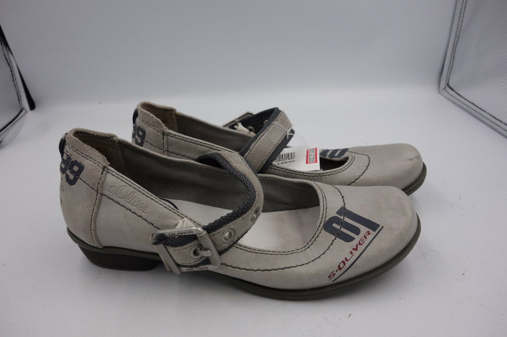 ES0437 Damen Halbschuhe von S.Oliver, grau, 371