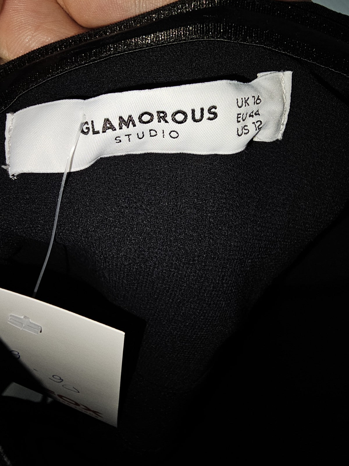 EK9388 Damen Kledi von Glamorous, Schwarz, Gr. 444