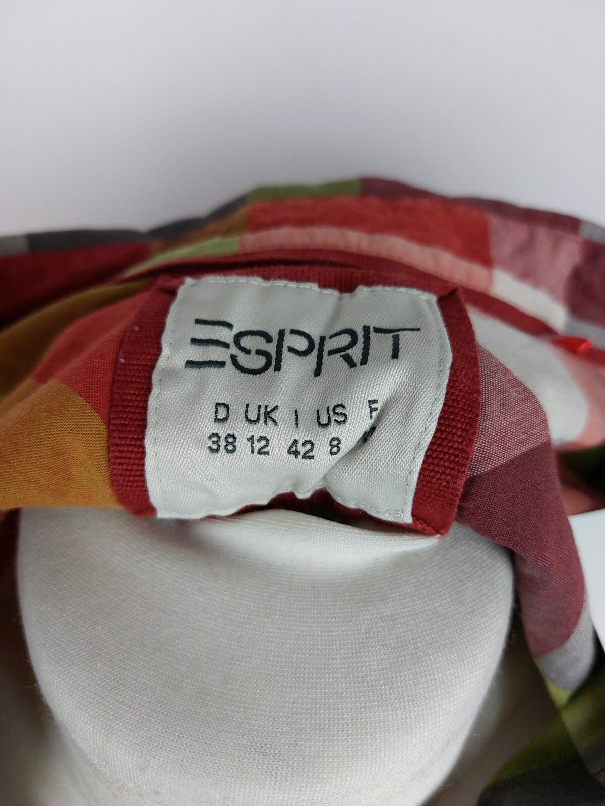 EK3542 Damen Bluse von Esprit, bunt kariert, Gr. 387