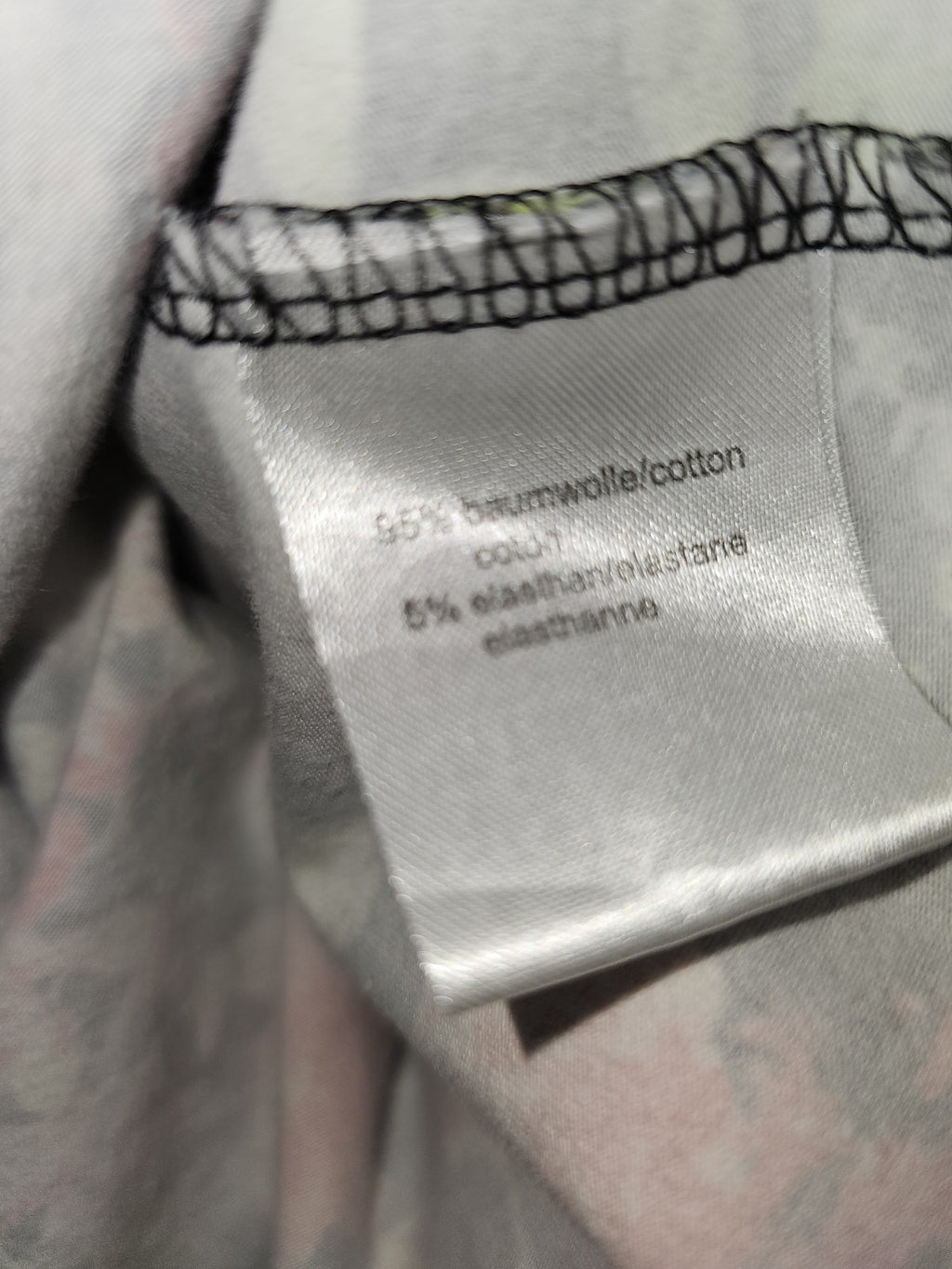 EK10962 Damen Shirt von Adler, Mehrfarbiges Blumenmuster, Gr.L3