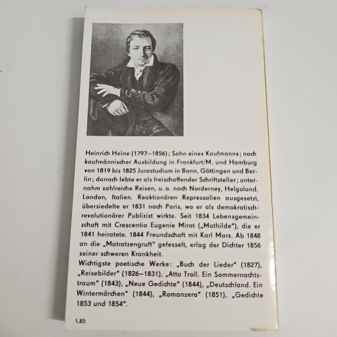 EB1615 Heinrich Heine- Lebensfahrt, Hundertfünfzig Gedichte 1