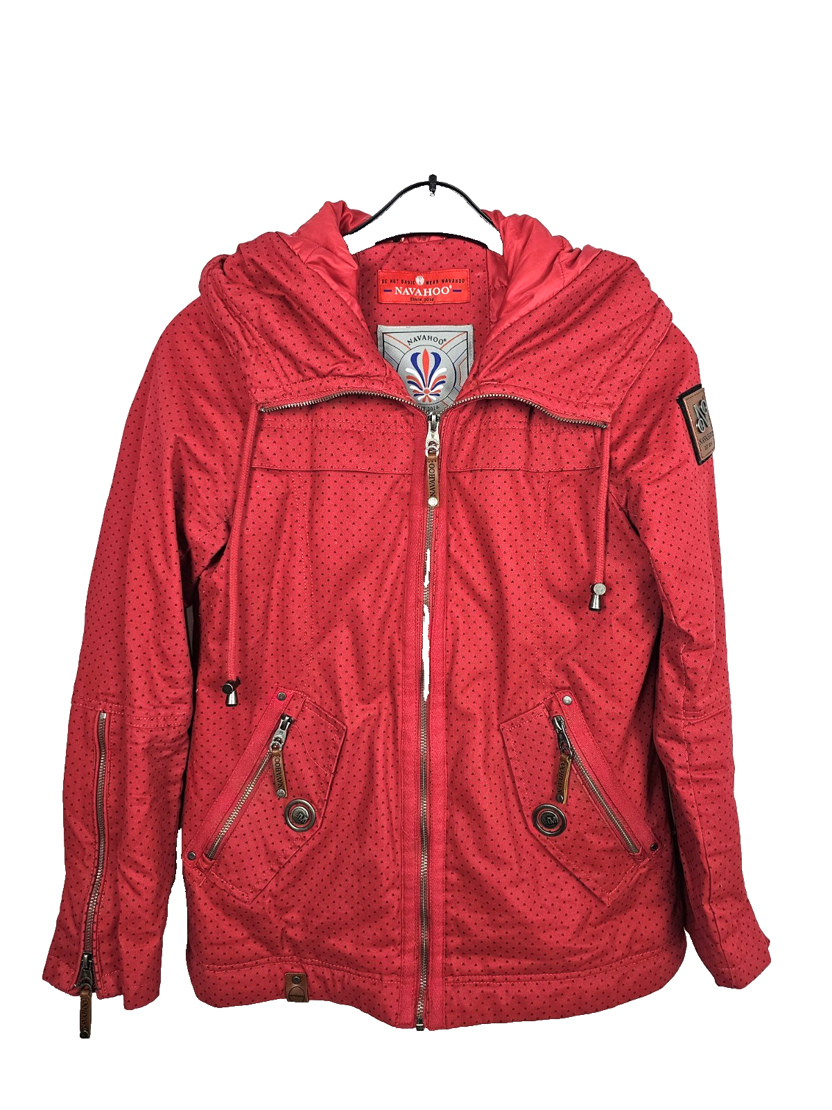 EK4264 Damen Jacke von Navahoo, rot, Gr.S0