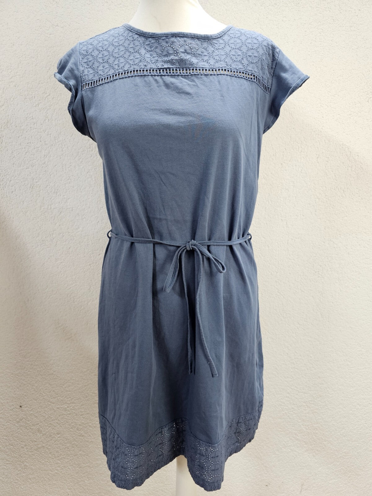EK5921 Damen Kleid von Tchibo, graublau, Gr. 36/380