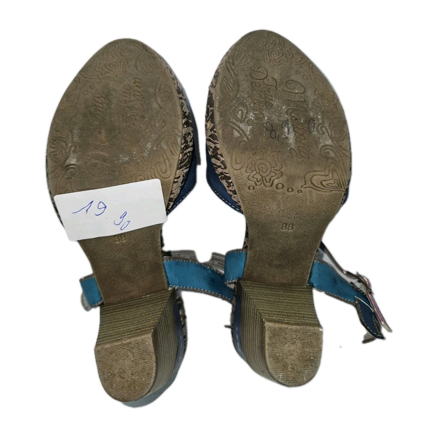 ES154 Damen Pumps von Mustang, blau, Gr.387