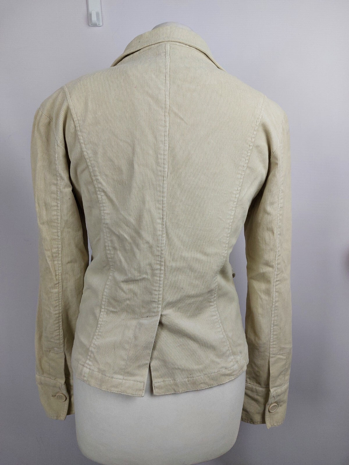 EK3274 Damen Blazerjacke von Amisu, beige, Gr. 365