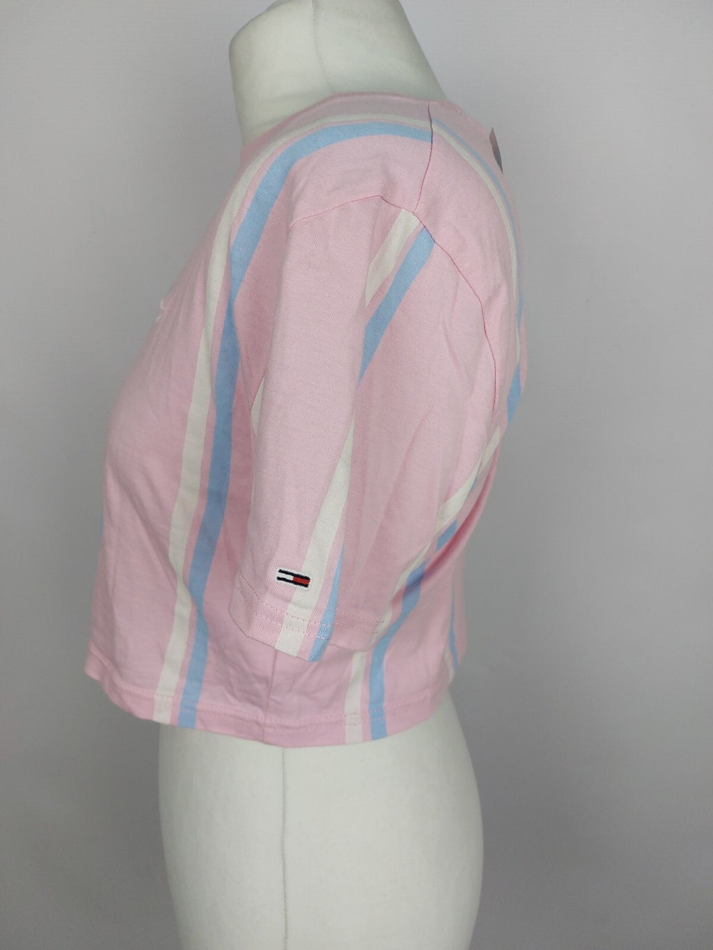 EK2688 Damen T-Shirt von Tommy Jeans, rosa, Gr. S3
