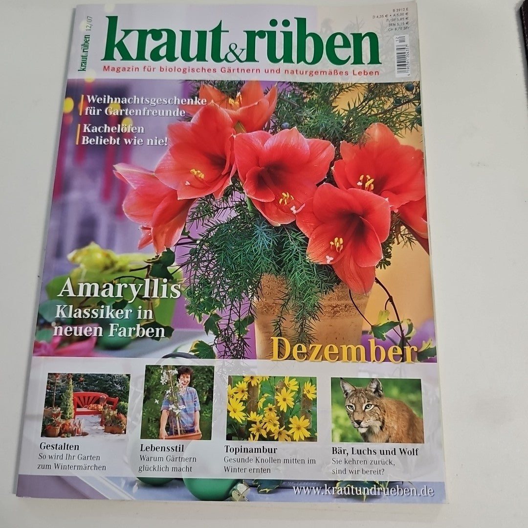 EB3501 Kraut und Rüben, 12/2007, biologisches Gärtnern und naturgemäßes Leben0
