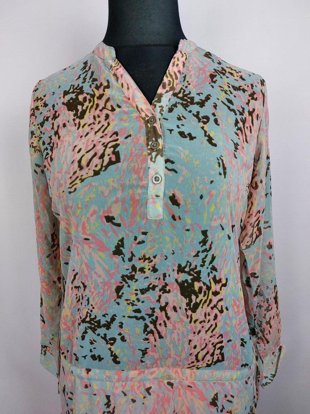 EK2518 Damen Kleid von Coleccion Urban by Venca, mehrfarbig, Gr.L1