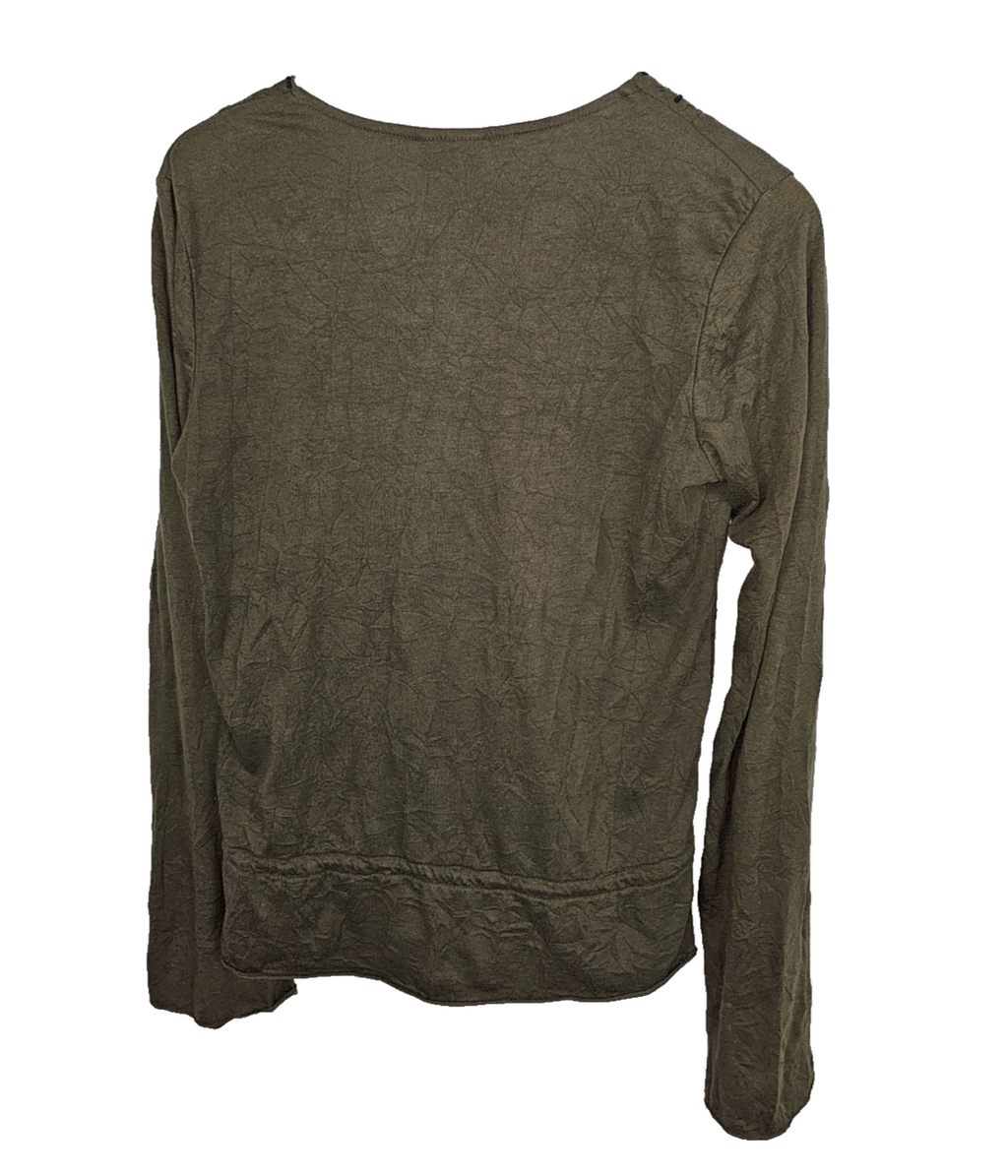 EK7799 Damen Langarmshirt von Next, grün, Gr.402