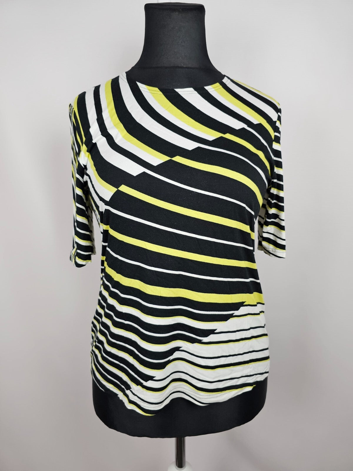 EK5727 Damen T-Shirt von Seidel, grün-weiß-schwarz, Gr.420