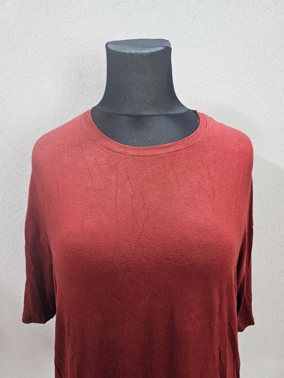 EK2881 Damen T-Shirt von Amisu, rotbraun, Gr. 2XL1