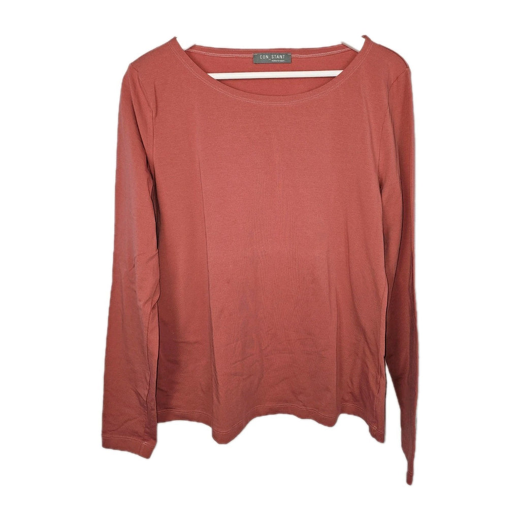 EK9427 Damen Langarmshirt von Con_Stant, Lachsfarbend , Gr.440