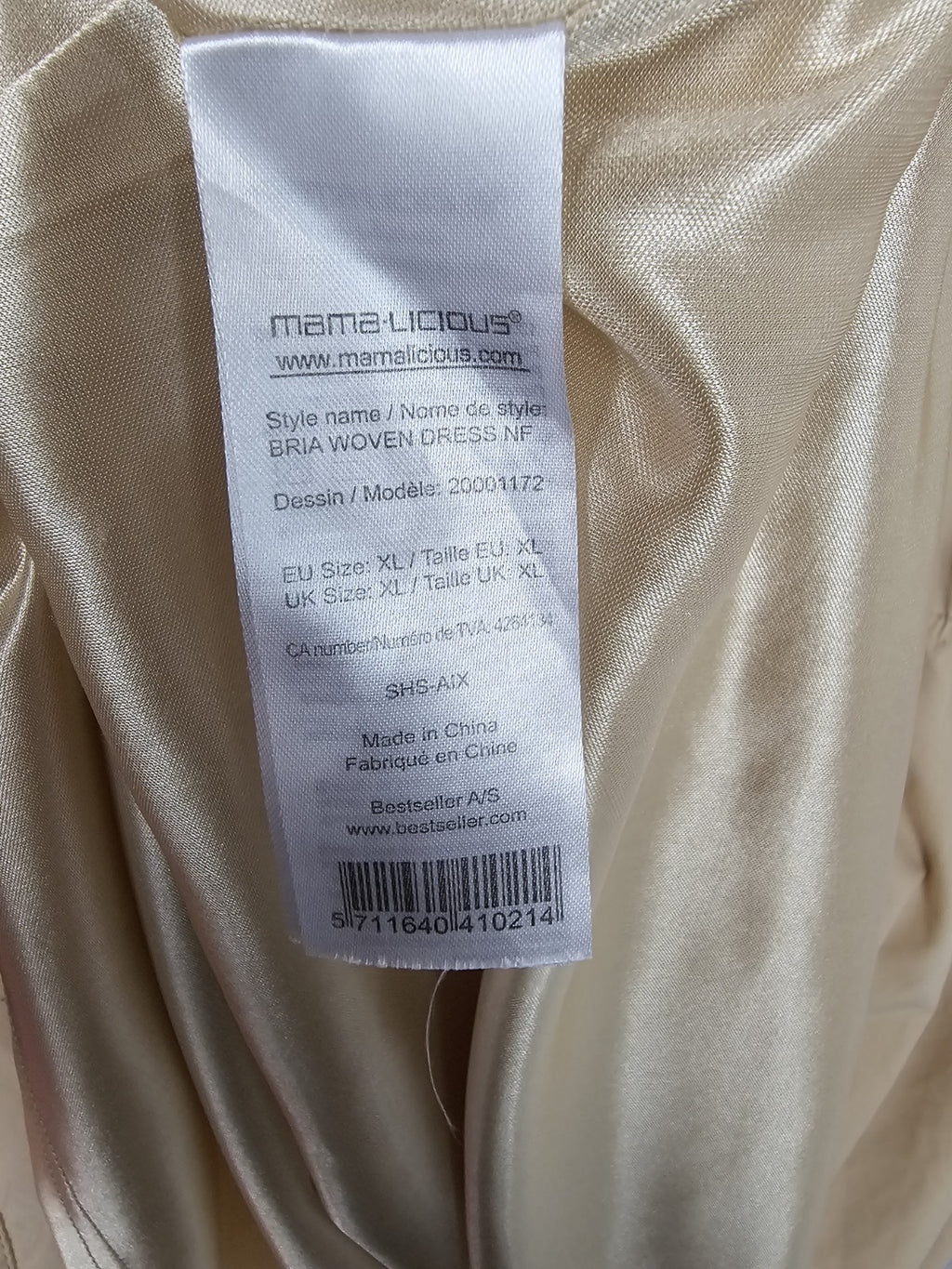 EK7493 Damen Kleid von Mama Licious, Beuge, Gr. XL4