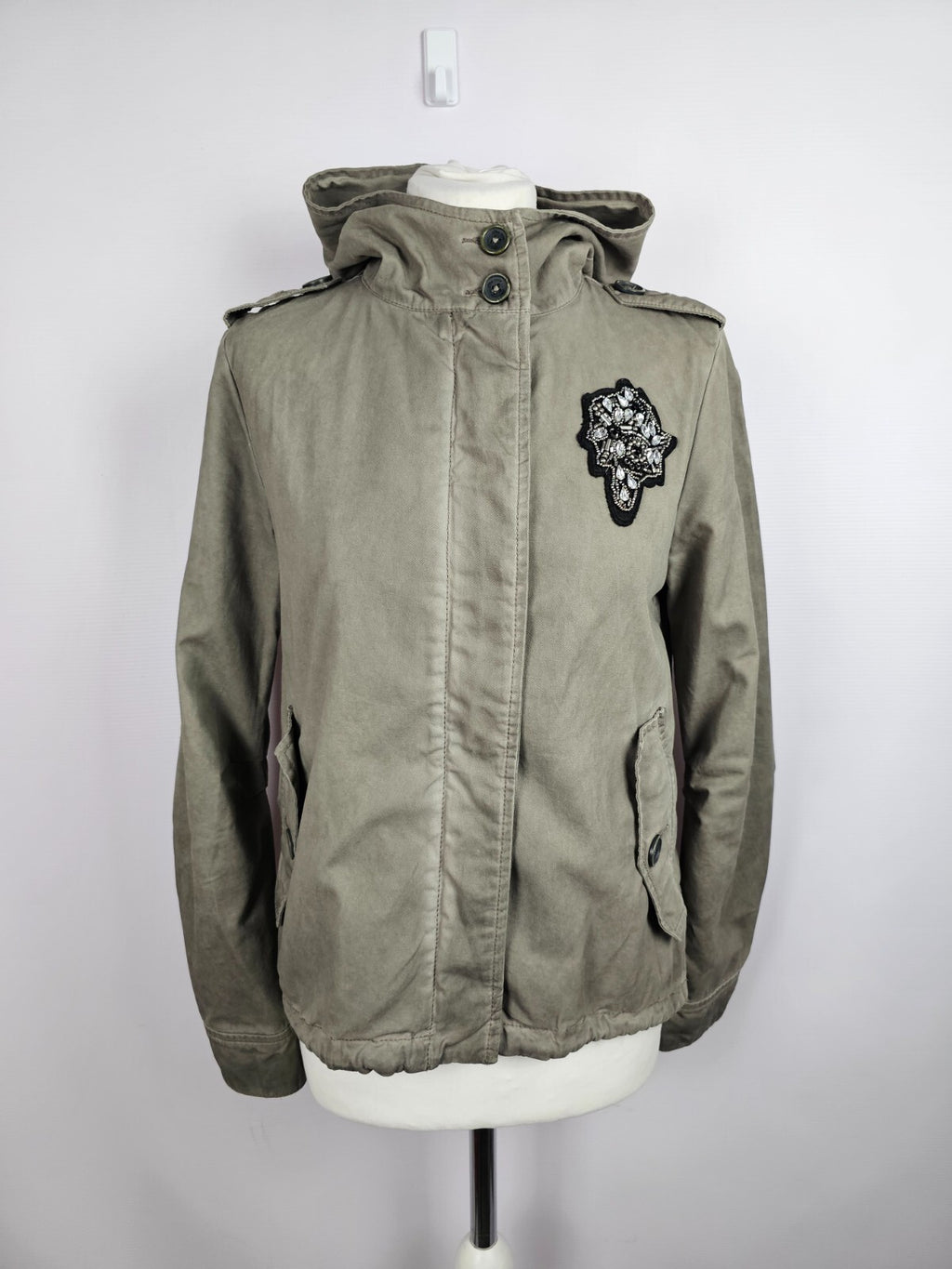 EK2920 Damen Jacke von s.Oliver, grau, Gr. XS0