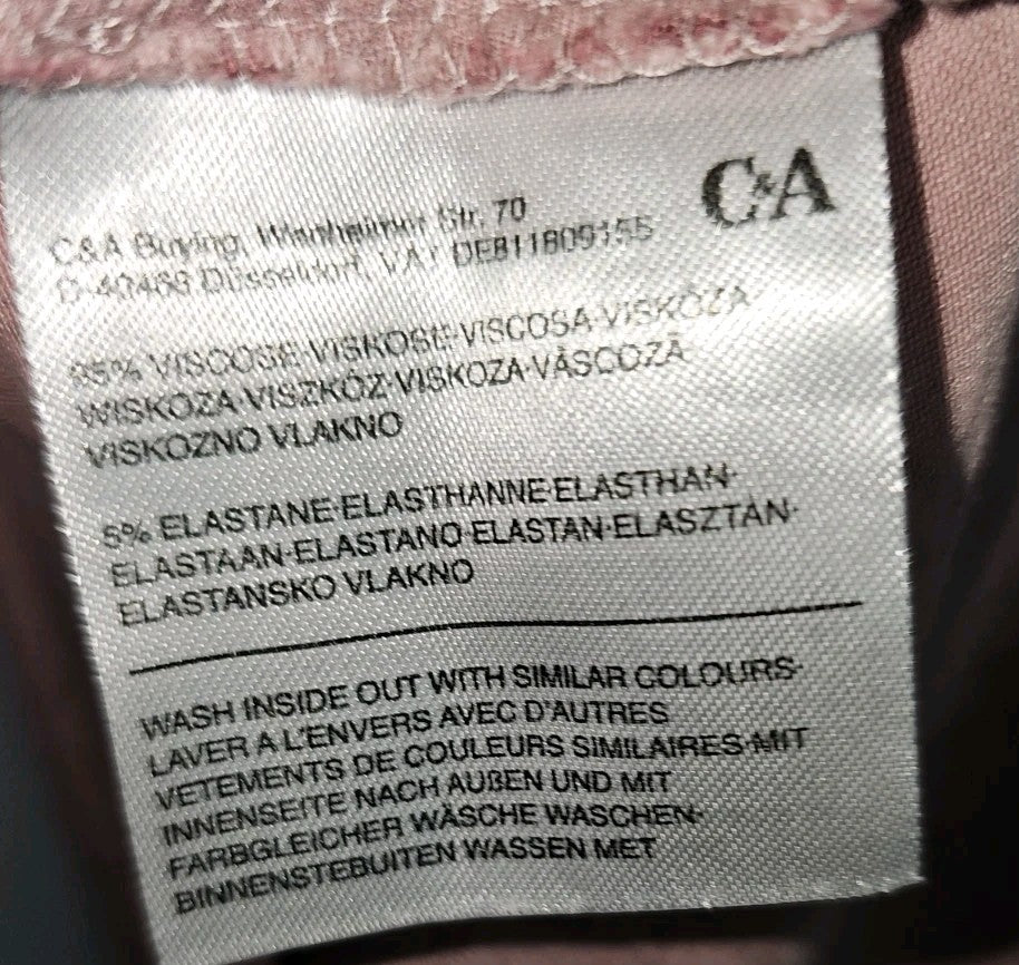 EK7687 Damen Trägershirt von C&A,  Altrosa, Gr. XL4
