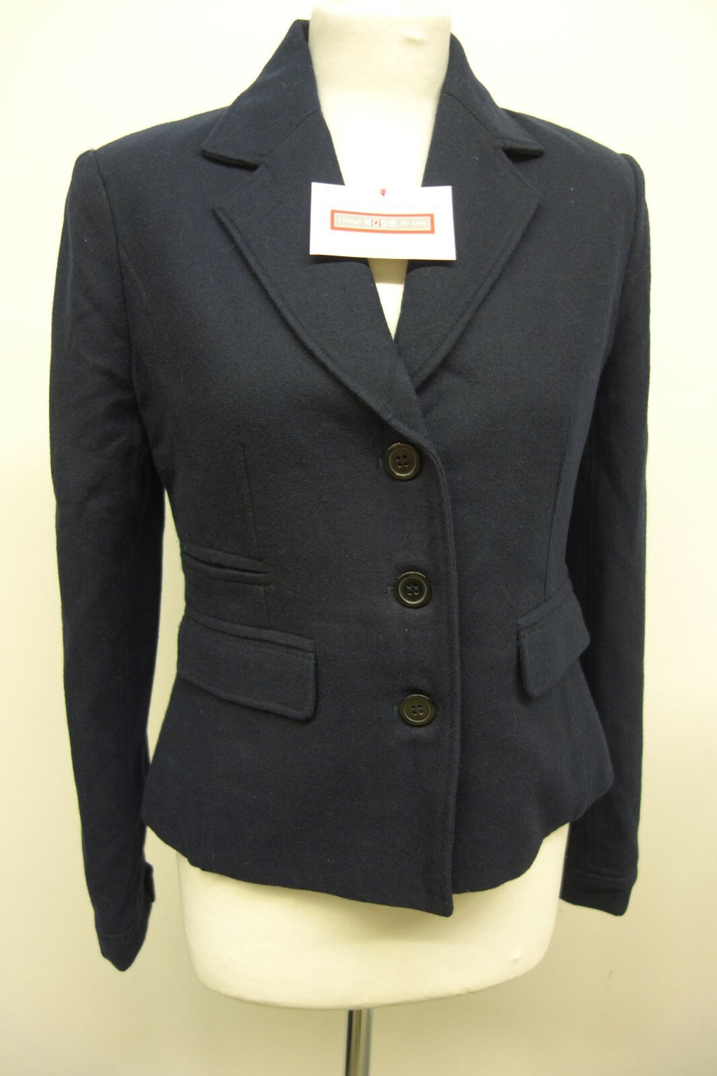 EK1454 Toller Winter Blazer von Red Green  dunkelblau gr 36  30% Wolle0