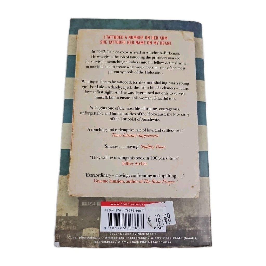 EB4133 The Tattooist of Auschwitz von Heather Morris (2018, Taschenbuch)1