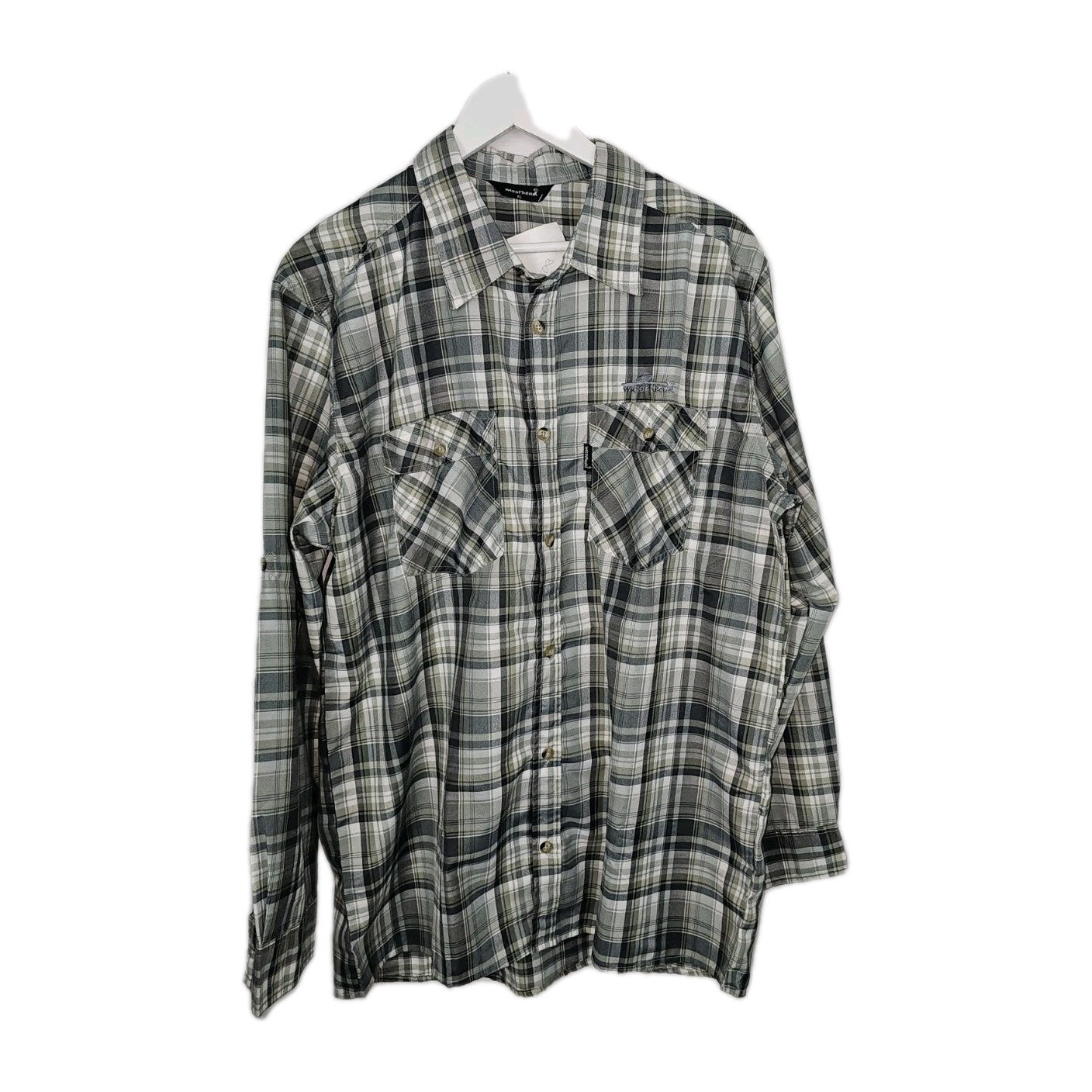 EK9065 Herren Hemd von Moorhead, Grün/grau, Gr. XL0