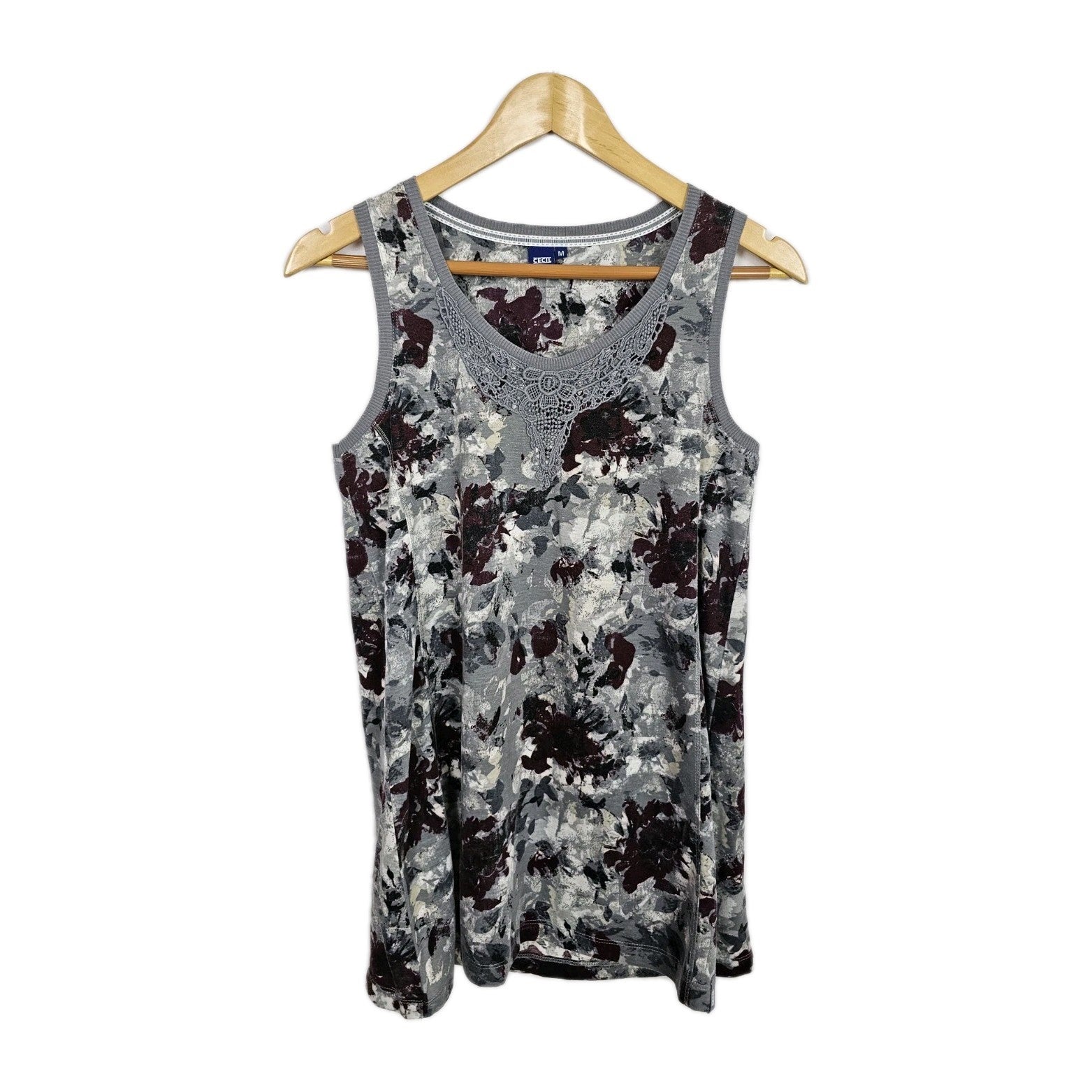 EK8449 Damen Trägershirt von Cecil, grau, Gr.M0